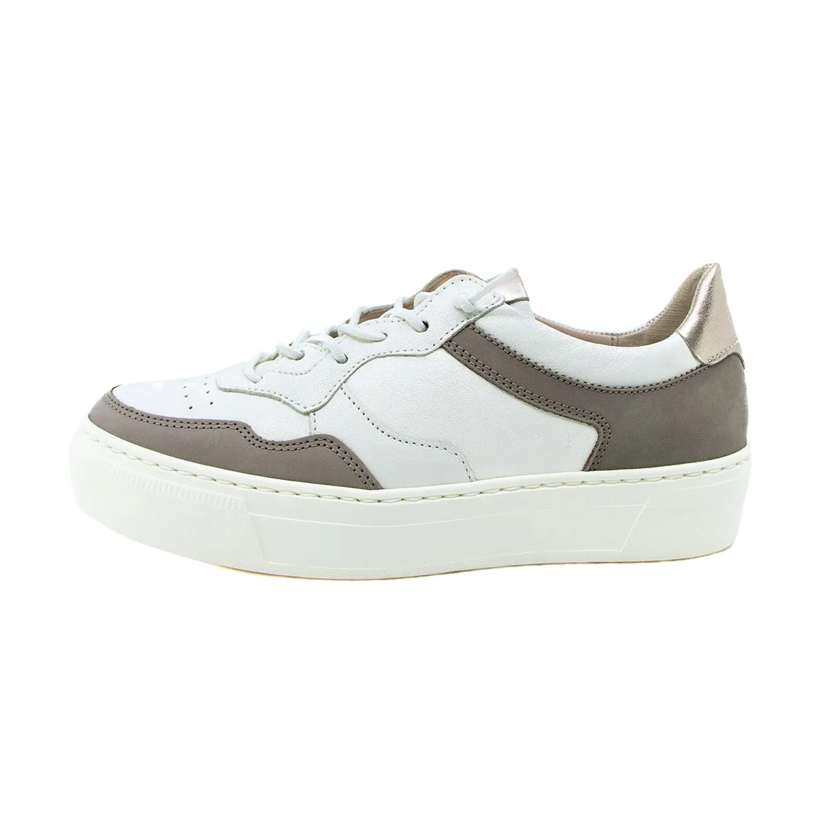 Haddy Beige Combi Soft Walking Sneakers