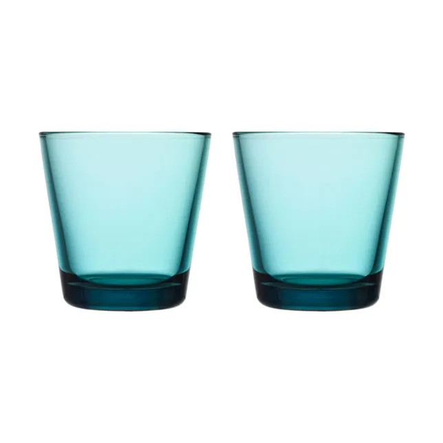 IITTALA | Glassware | KARTIO Tumbler 21cl - Sea Blue 2pcs