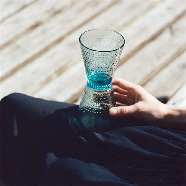 IITTALA | Glassware | KASTEHELMI Tumbler 30cl - Sea Blue 2pcs