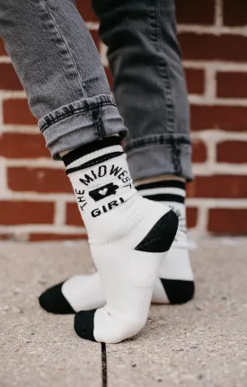 Iowa Midwest Girl Socks