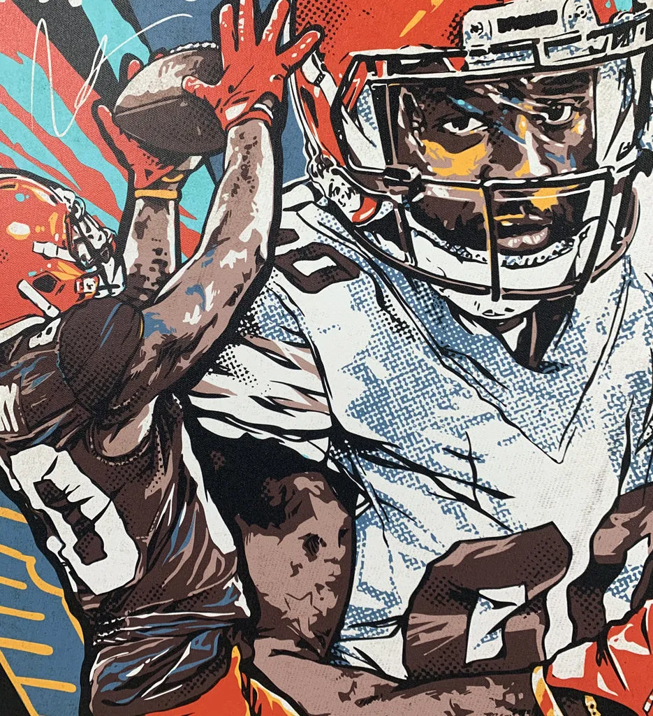 Jarvis Landry Vibrant Original Artwork