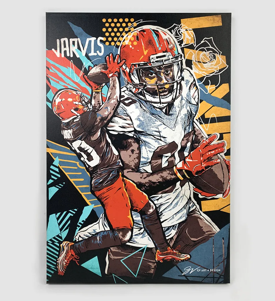 Jarvis Landry Vibrant Original Artwork