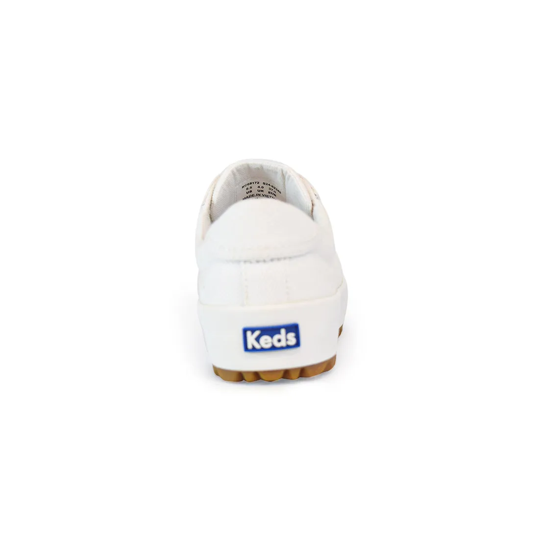 Keds Womens' Hiker Canvas SMU SS'24  Sneaker White (KC68172)