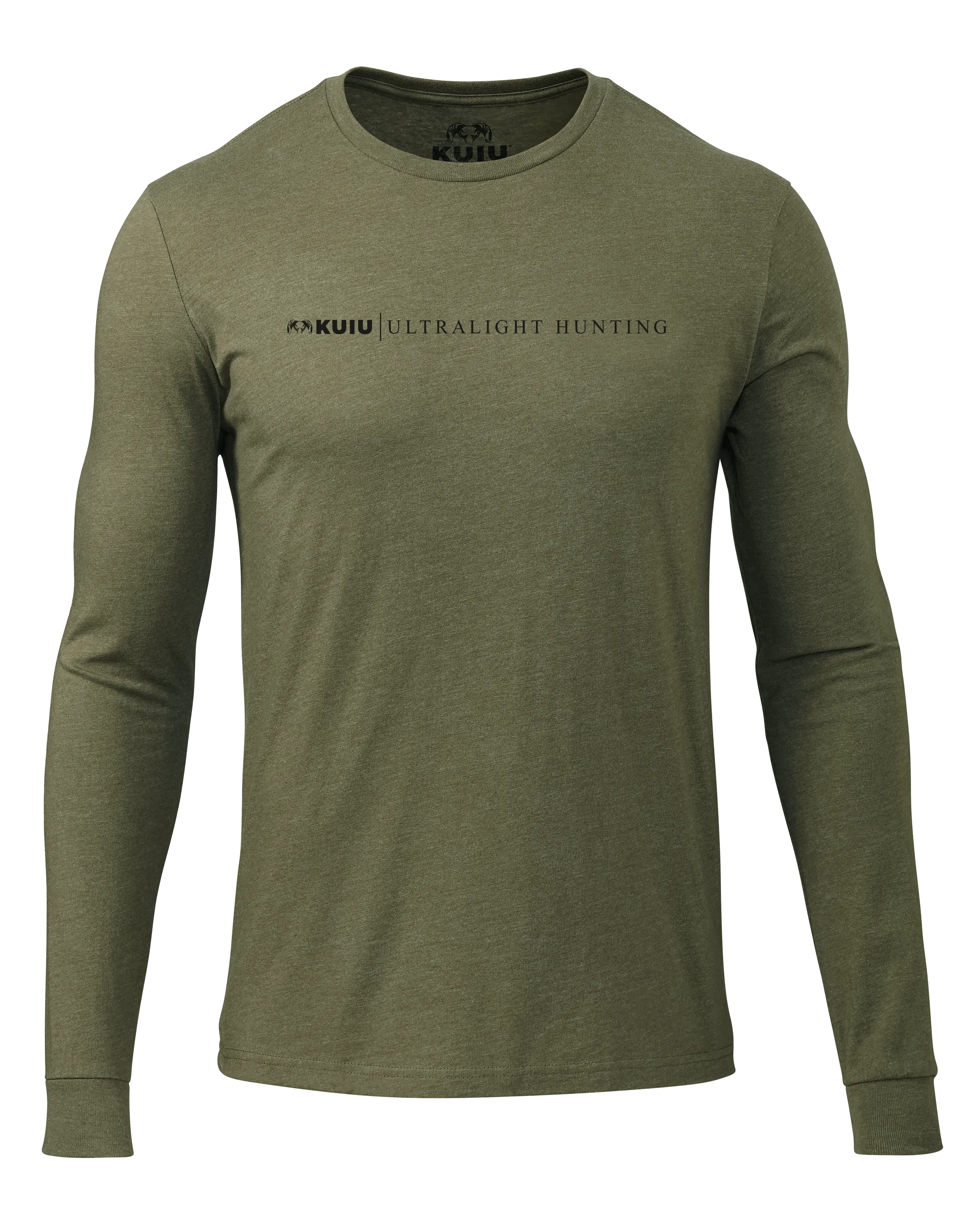 KUIU Line Logo Long Sleeve T-Shirt | Military Green