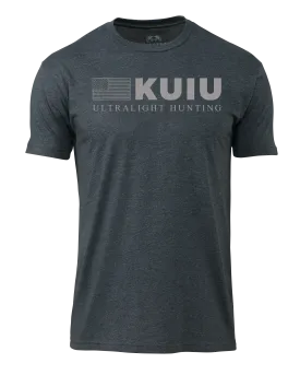 KUIU Mini Flag T-Shirt | Charcoal