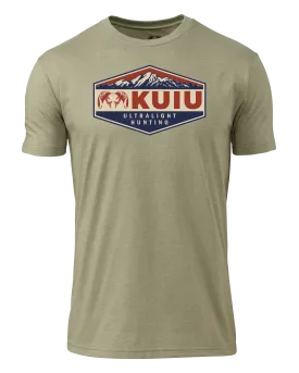 KUIU Mountain Patch T-Shirt | Light Olive