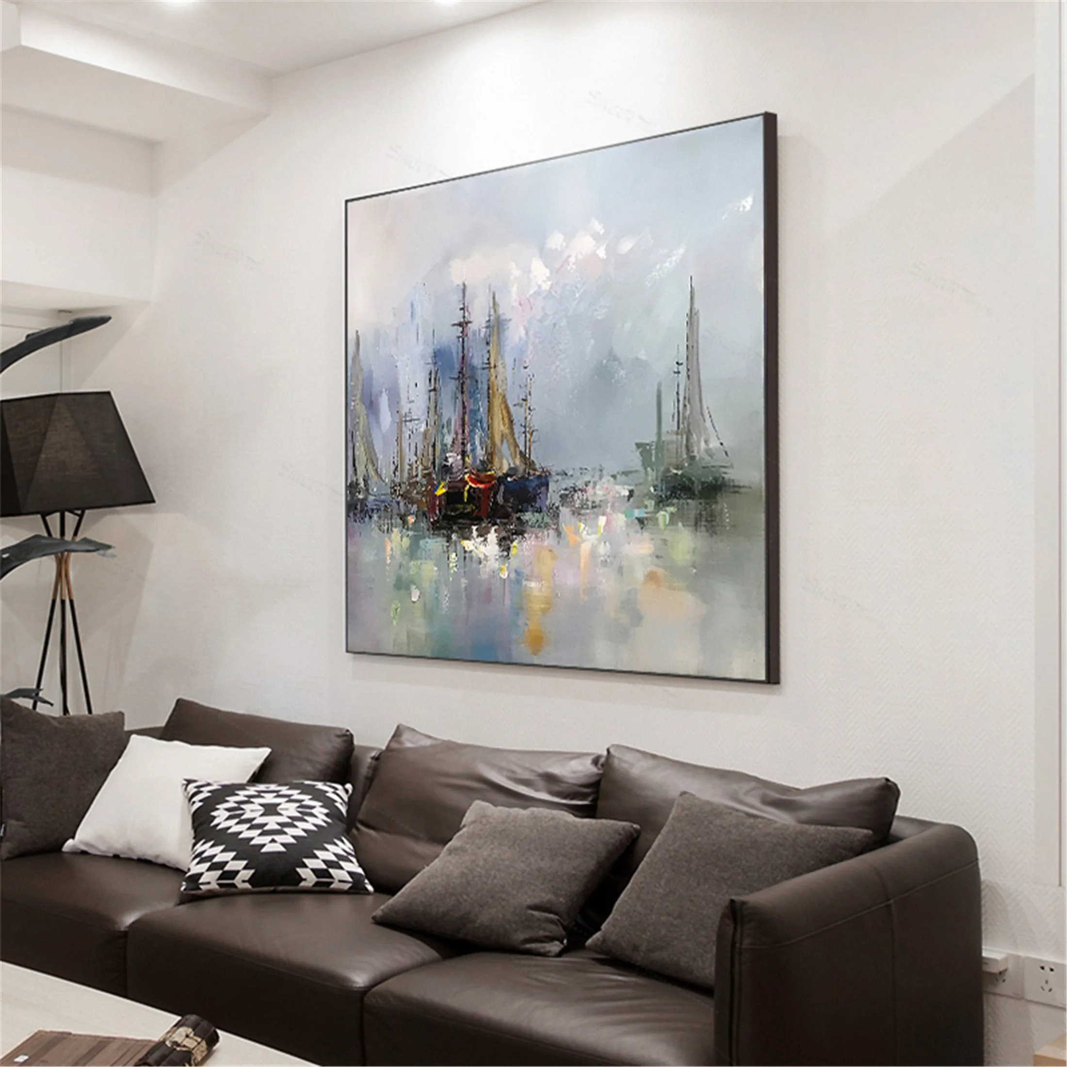 Large Canvas Wall Art for Living Room Abstract Painting on Canvas Gp052