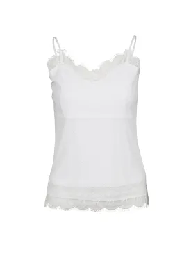 MARA feminines Spitzenoberteil - Creme