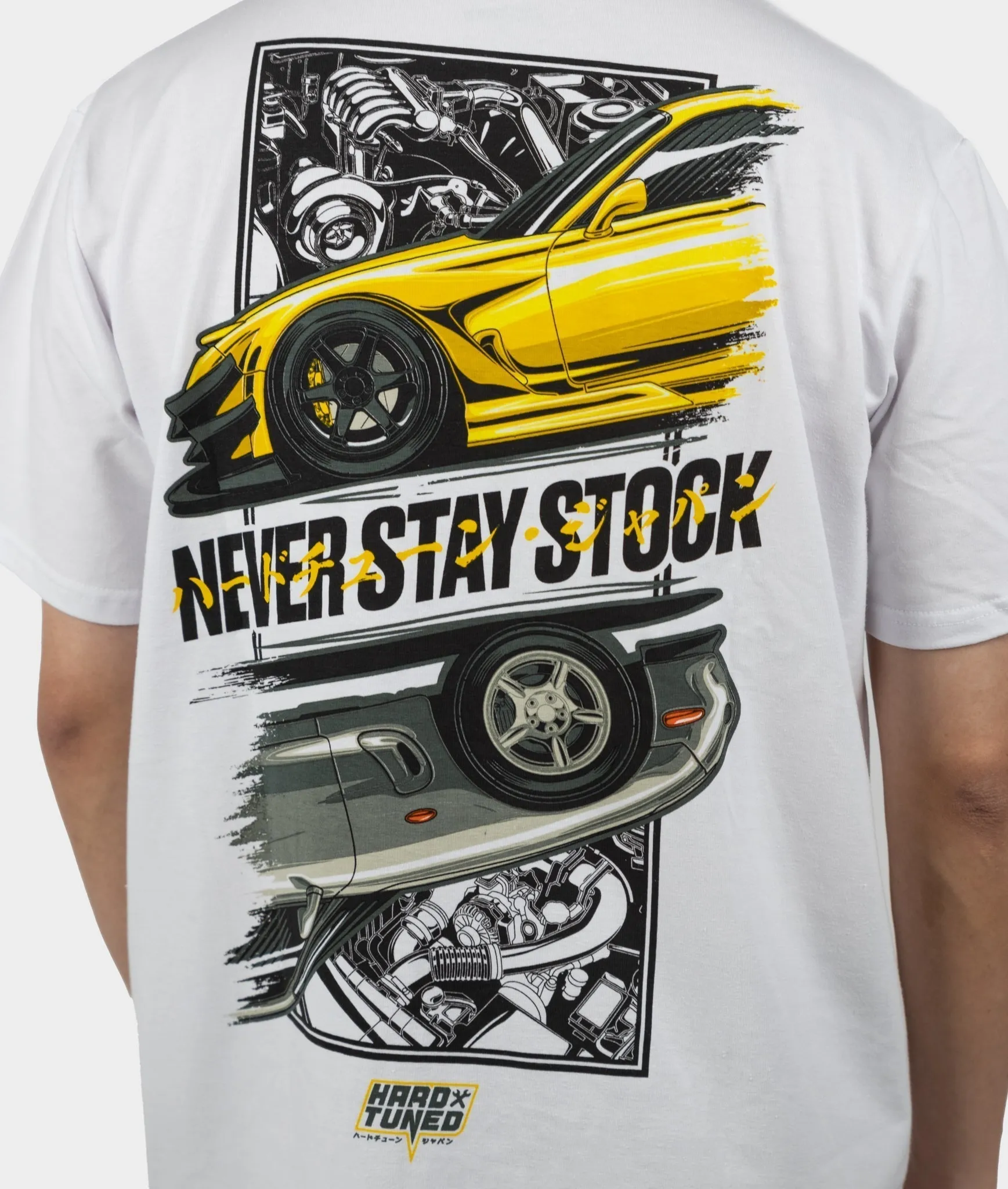 Mazda RX7 Never Stay Stock Tee