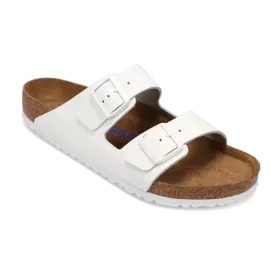 Men's Arizona Soft Footbed White Leather