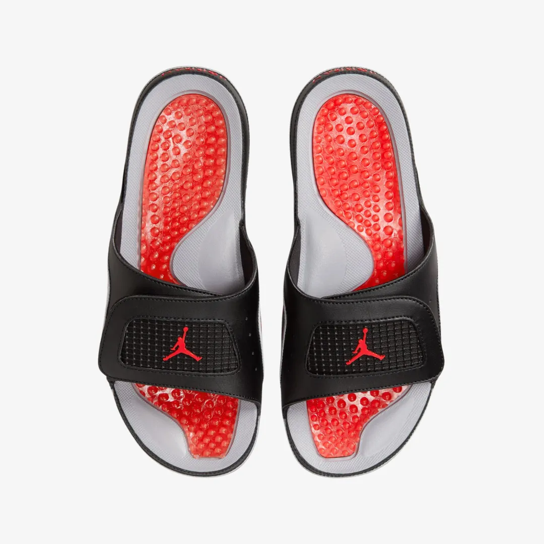 mens jordan 1 hydro iv retro (black/fire red)