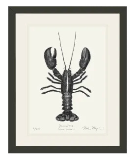 Northern Lobster I Print (b&w)