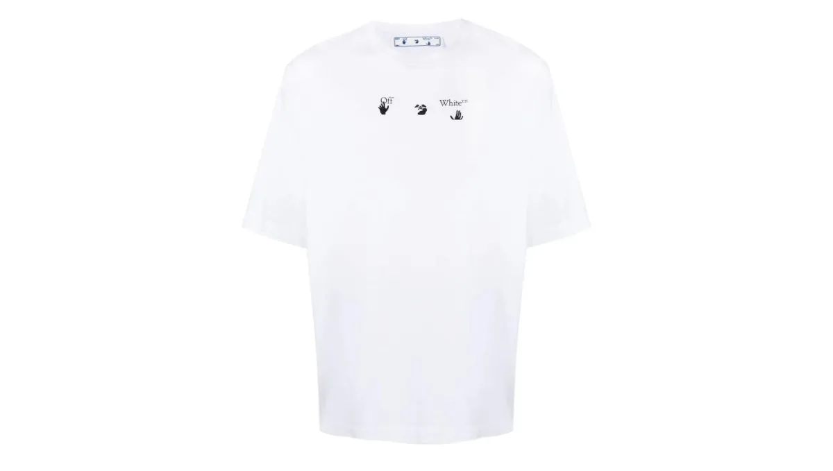 Off-White Sketch Arrows Logo T-shirt White