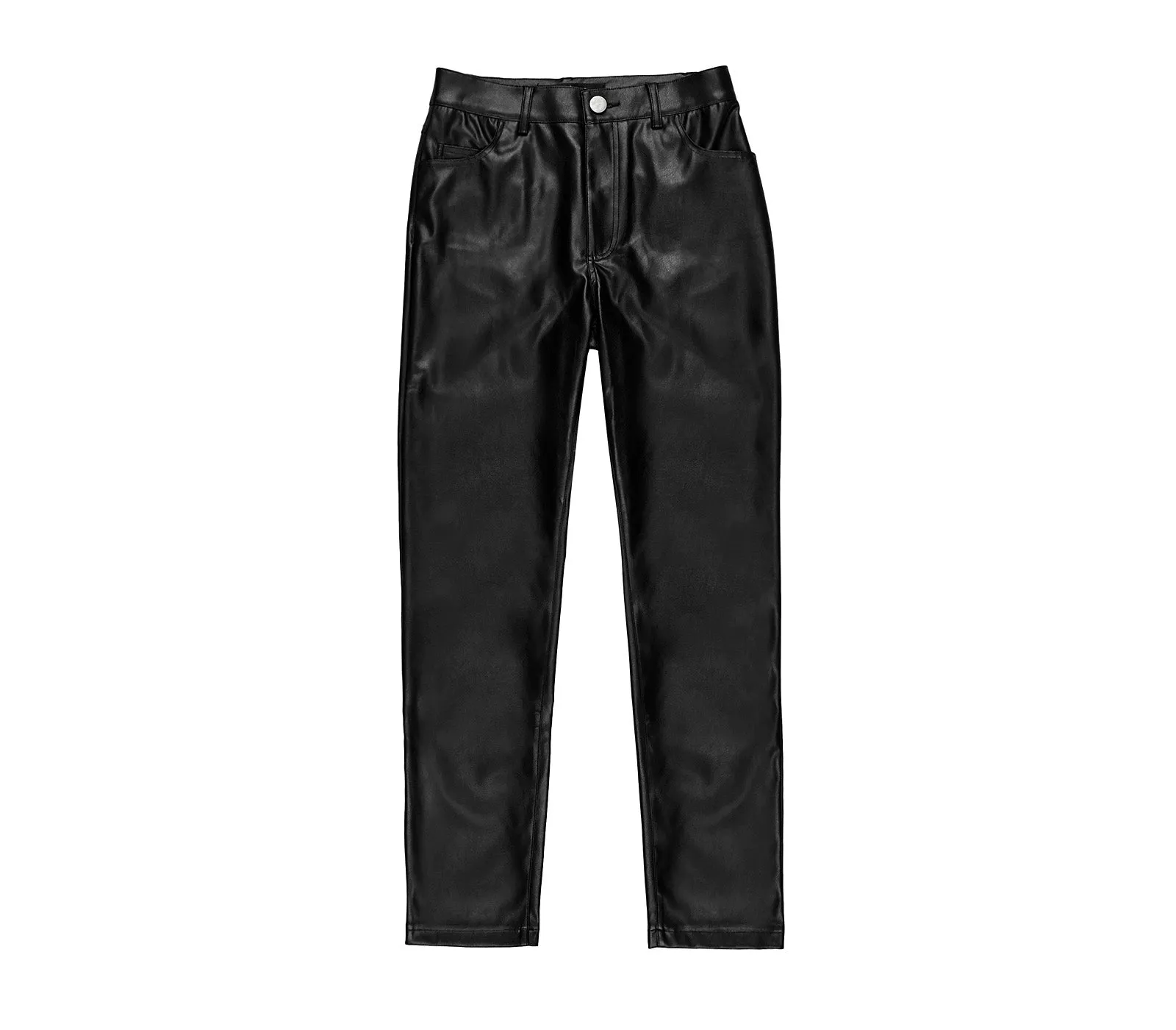 PANTALONI EFFETTO PELLE 5005