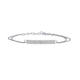 PAVÉ DIAMOND ID BRACELET