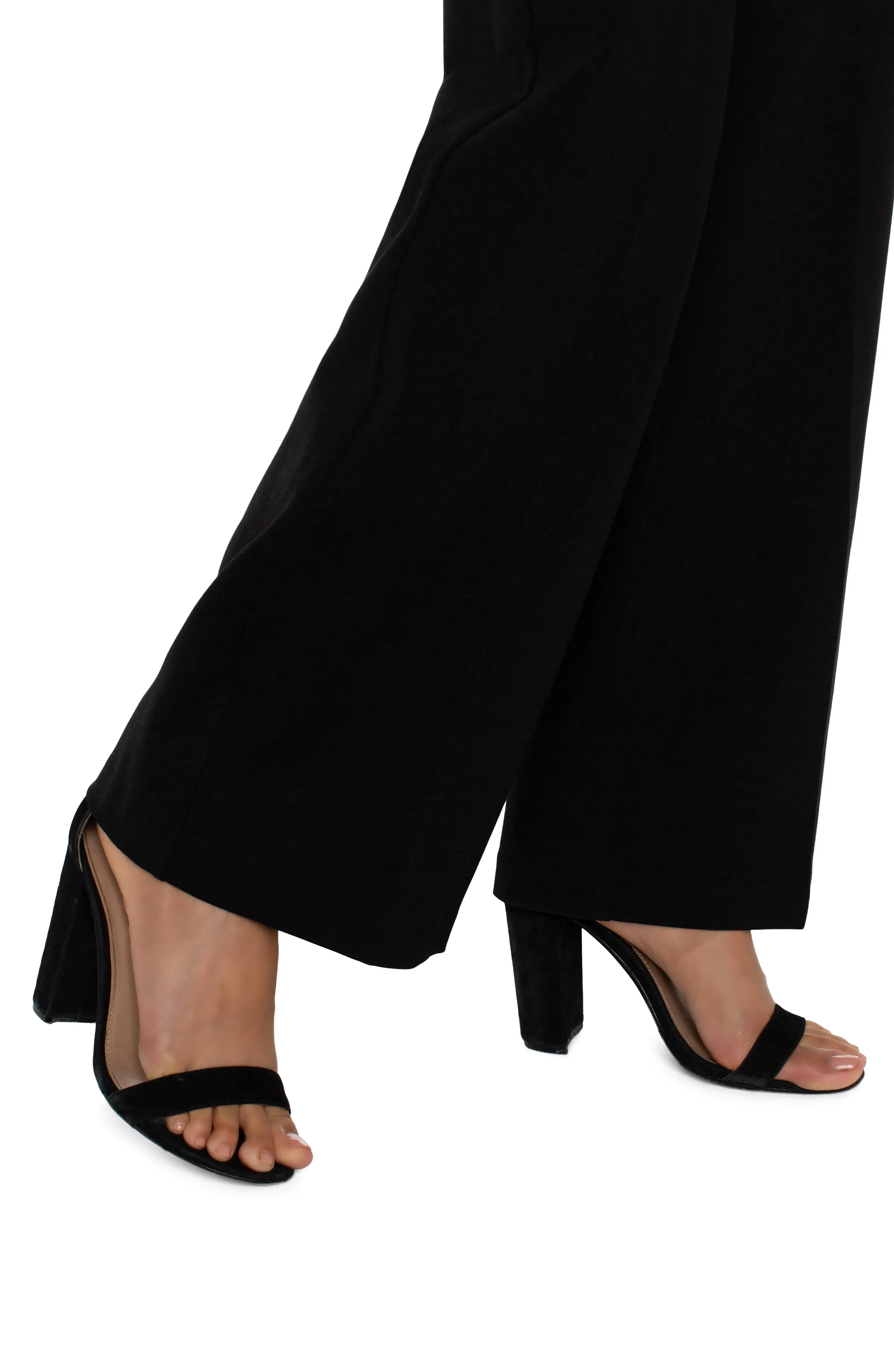 PETITE KELSEY WIDE LEG TROUSER