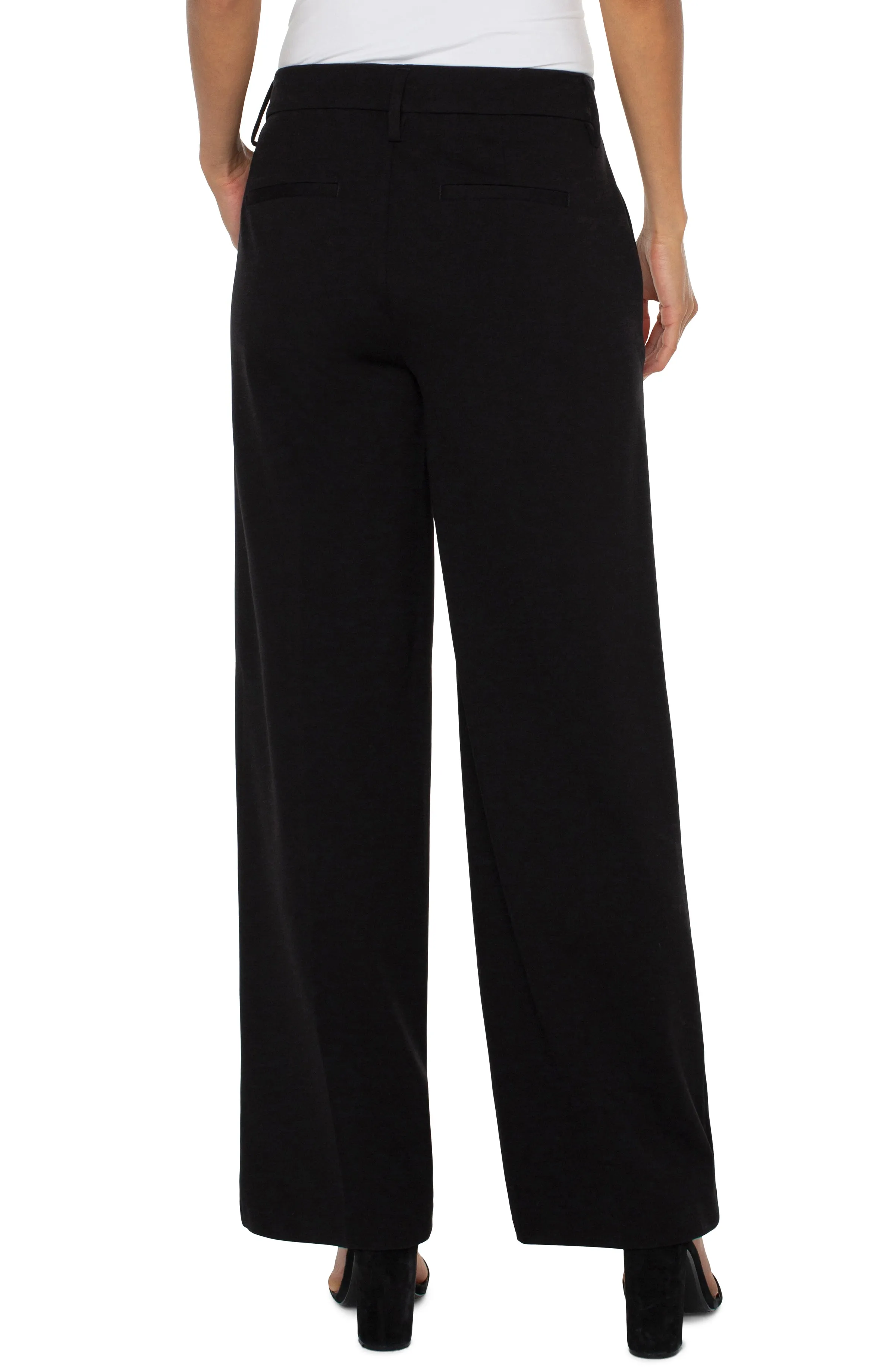 PETITE KELSEY WIDE LEG TROUSER