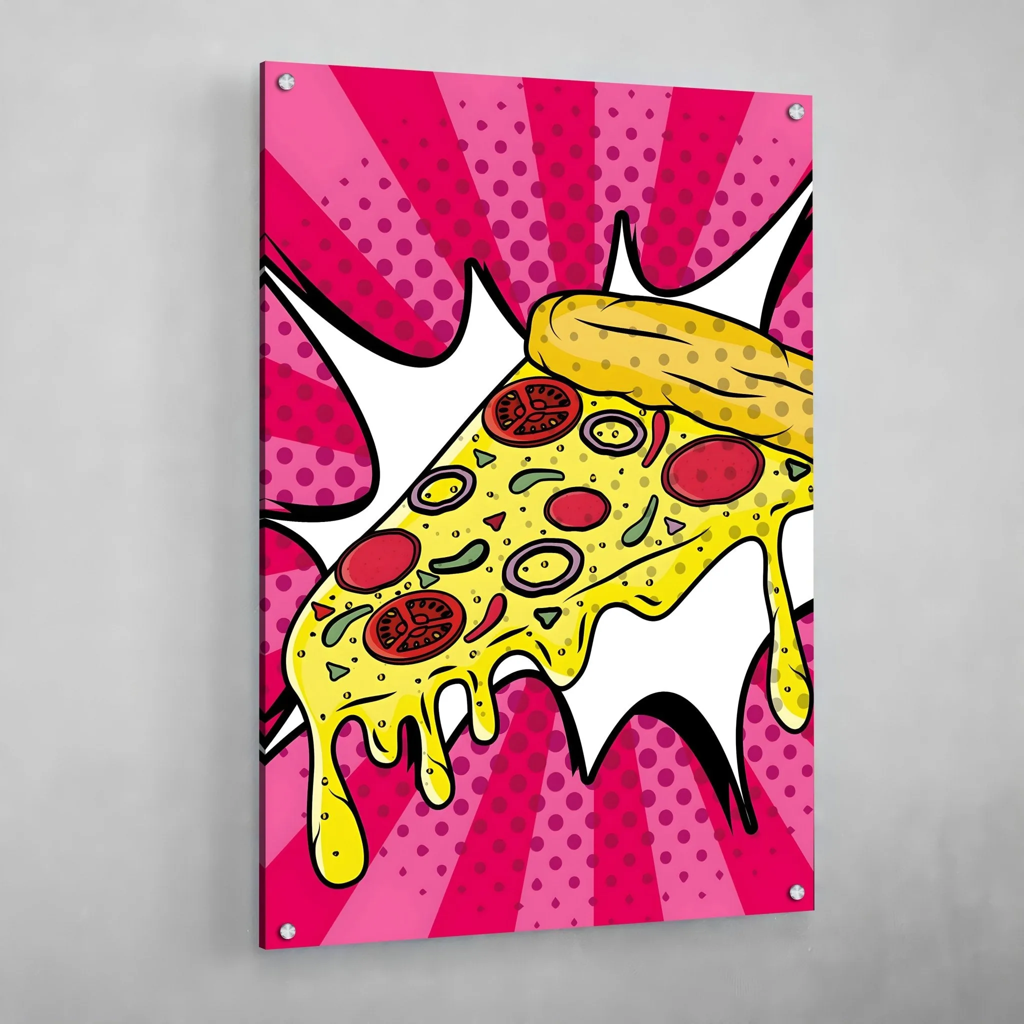 Pizza Pop Art Canvas