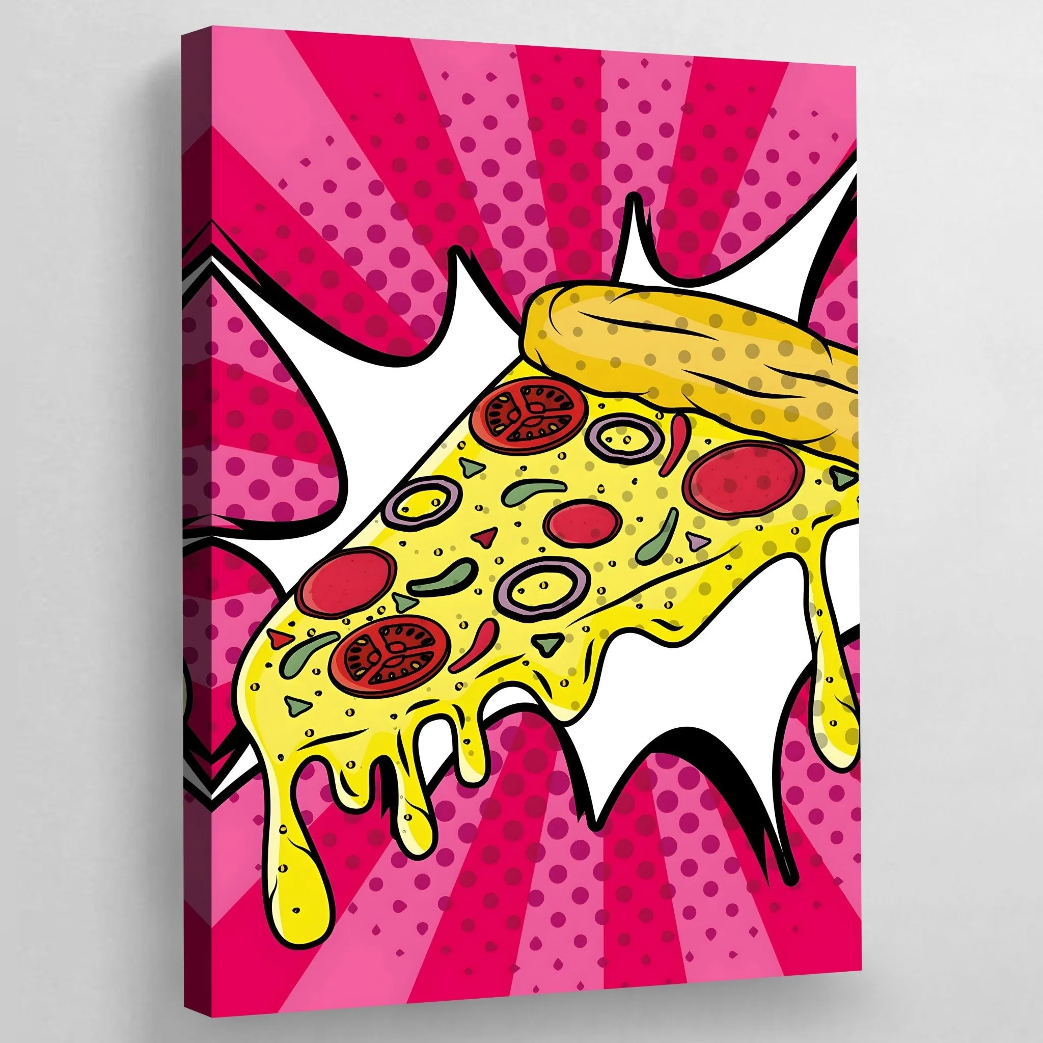 Pizza Pop Art Canvas