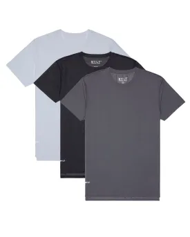 Pulse Short Sleeve Split Hem - Custom 3 Pack