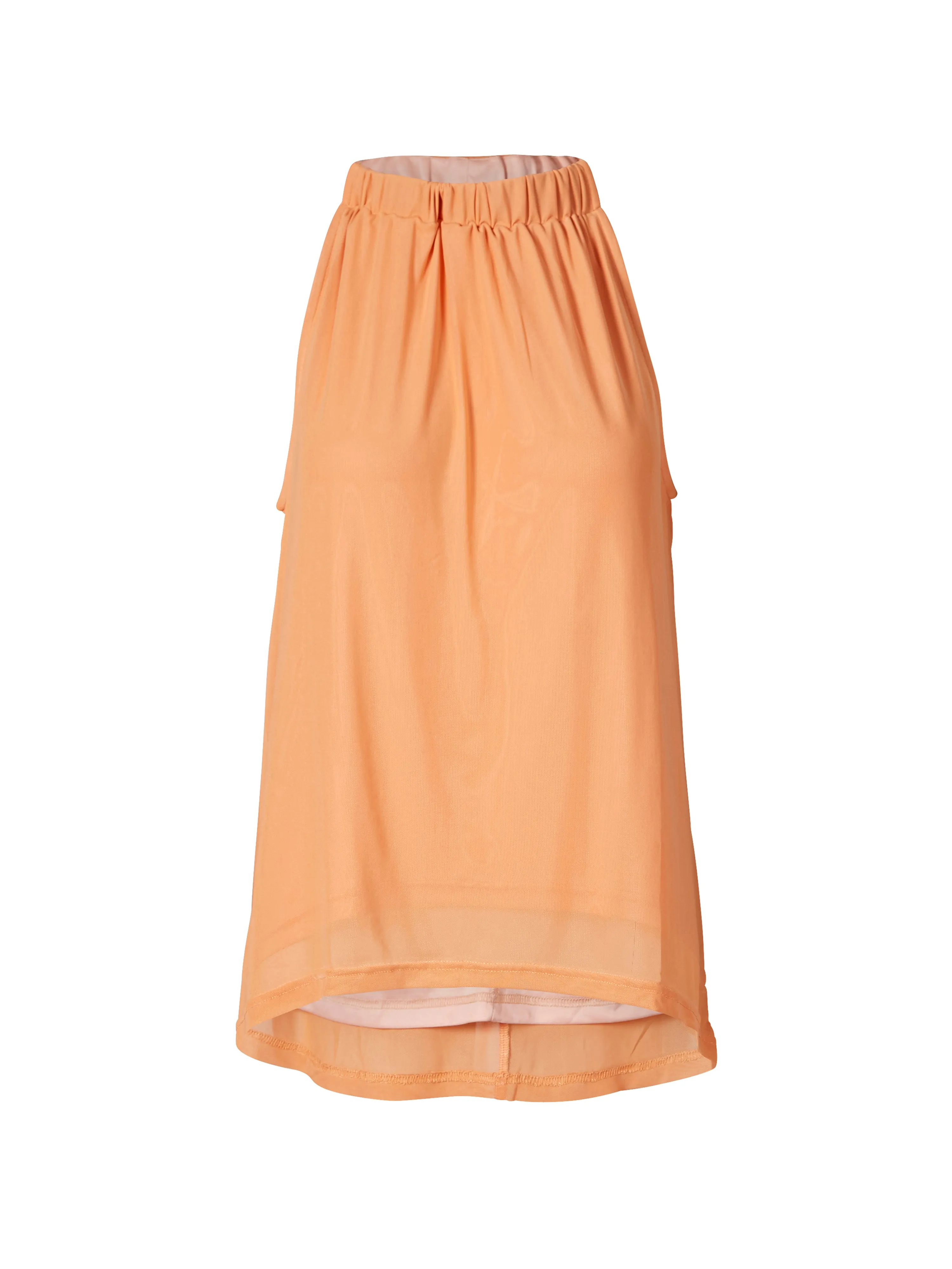 PUTTE Top - hot orange