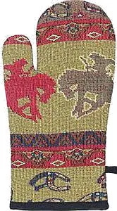 "Broncos" Western Oven Mitt