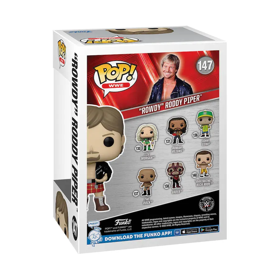 "Rowdy" Roddy Piper WWE Wrestling #147 Funko Pop! Vinyl Action Figure