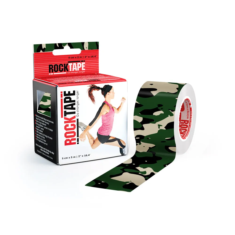 RockTape Original 2-inch Kinesiology Muscle KT Tape