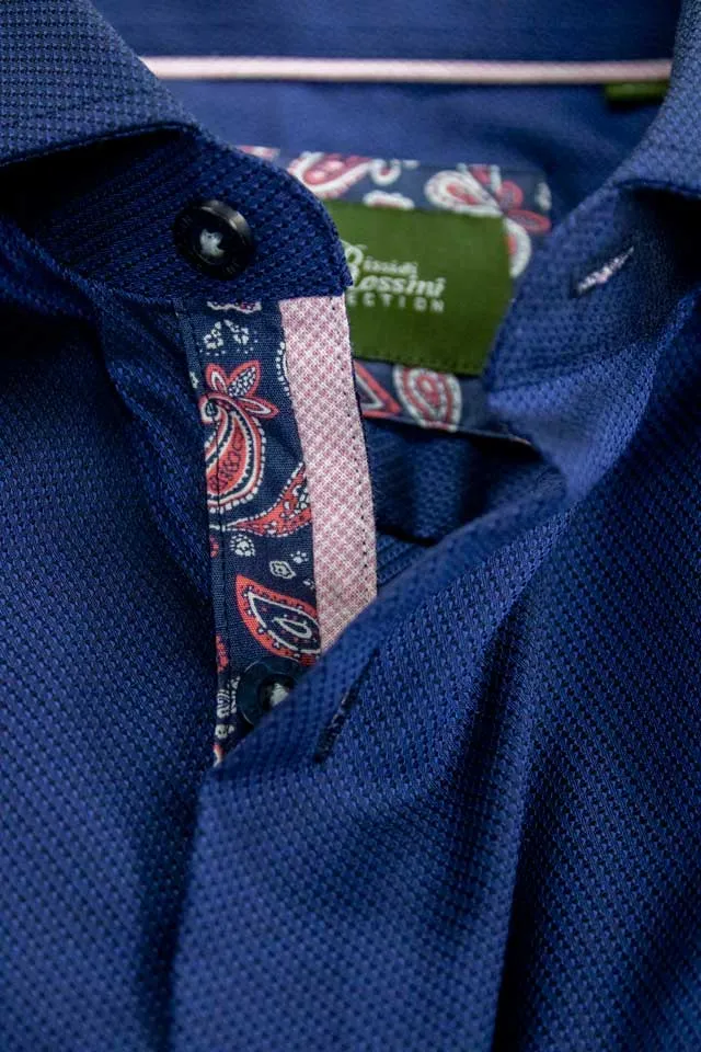 Rossini LS Saturn Blue Shirt