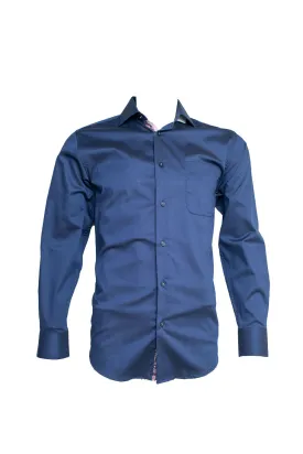 Rossini LS Saturn Blue Shirt