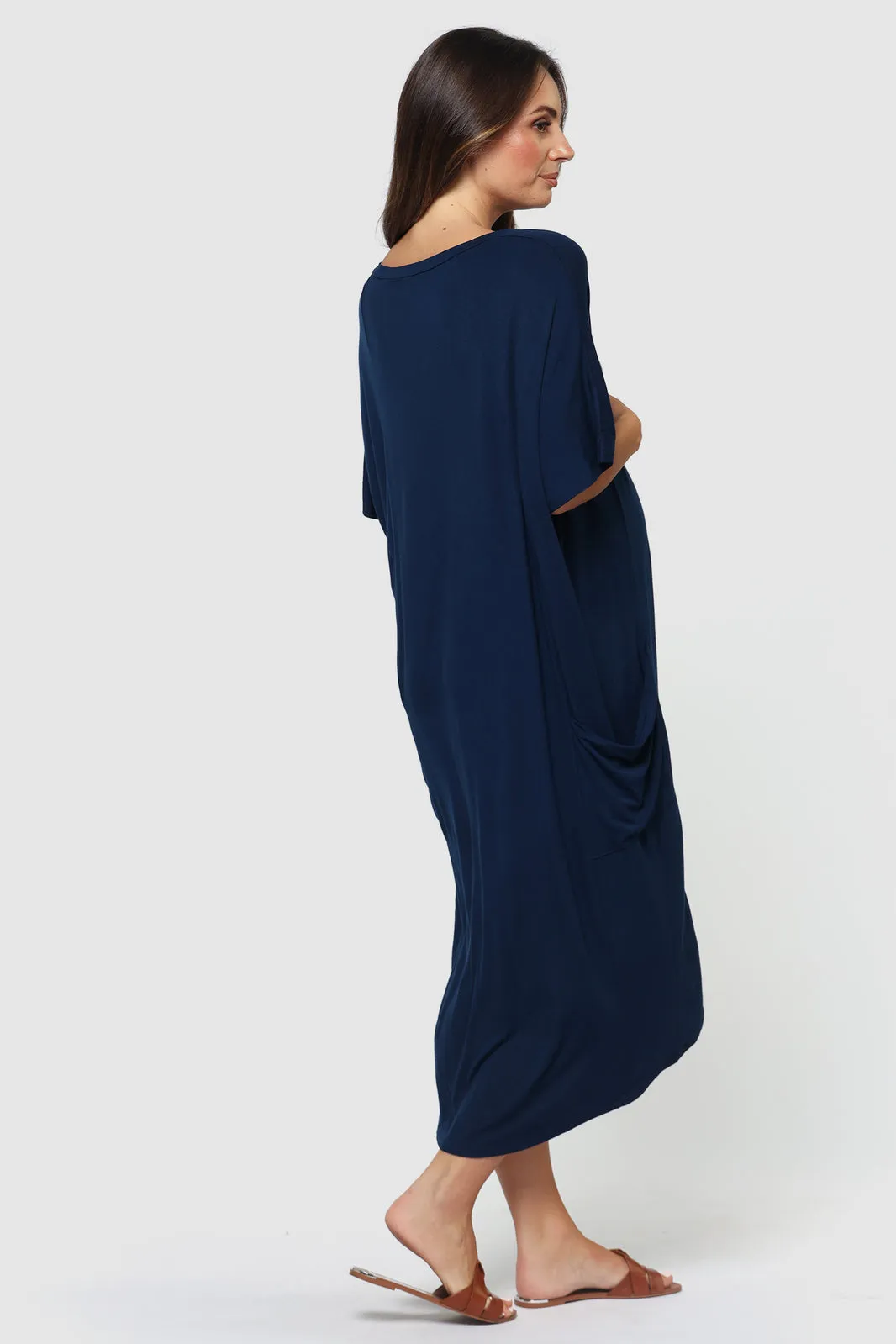 Samara Dress - Navy