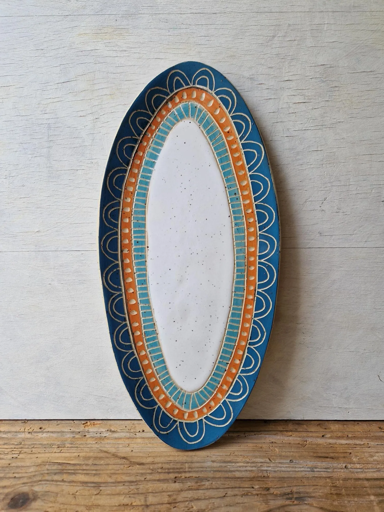 Sgraffito serving platter No. 1