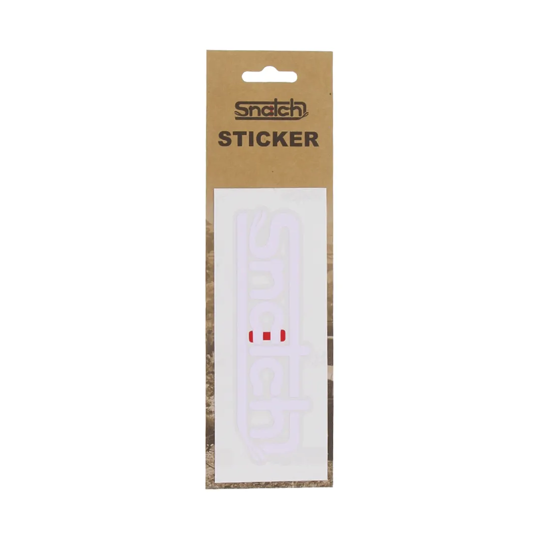 Snatch Sticker White - SSTK230001WHT