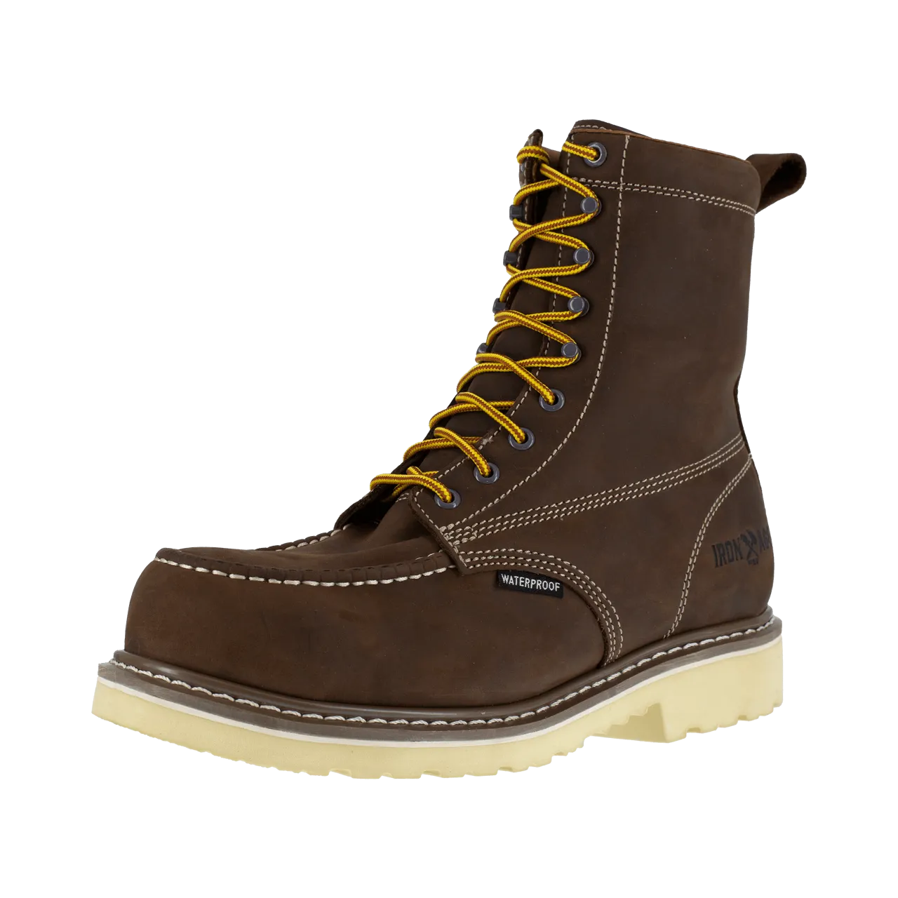 Solidifier Composite-Toe 8 inch Waterproof Work Boot Brown