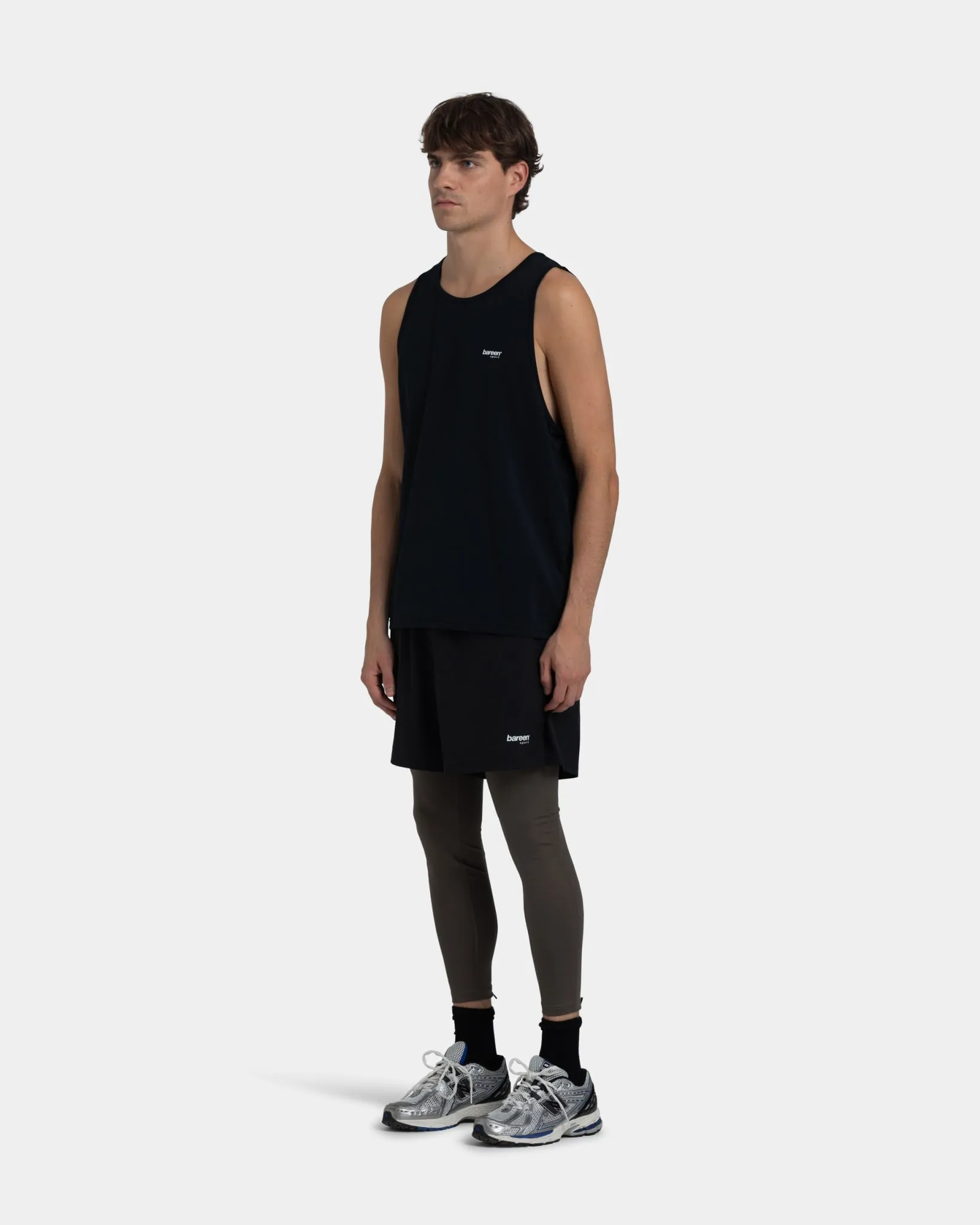 Sports Tank-Top, Men (Black) -