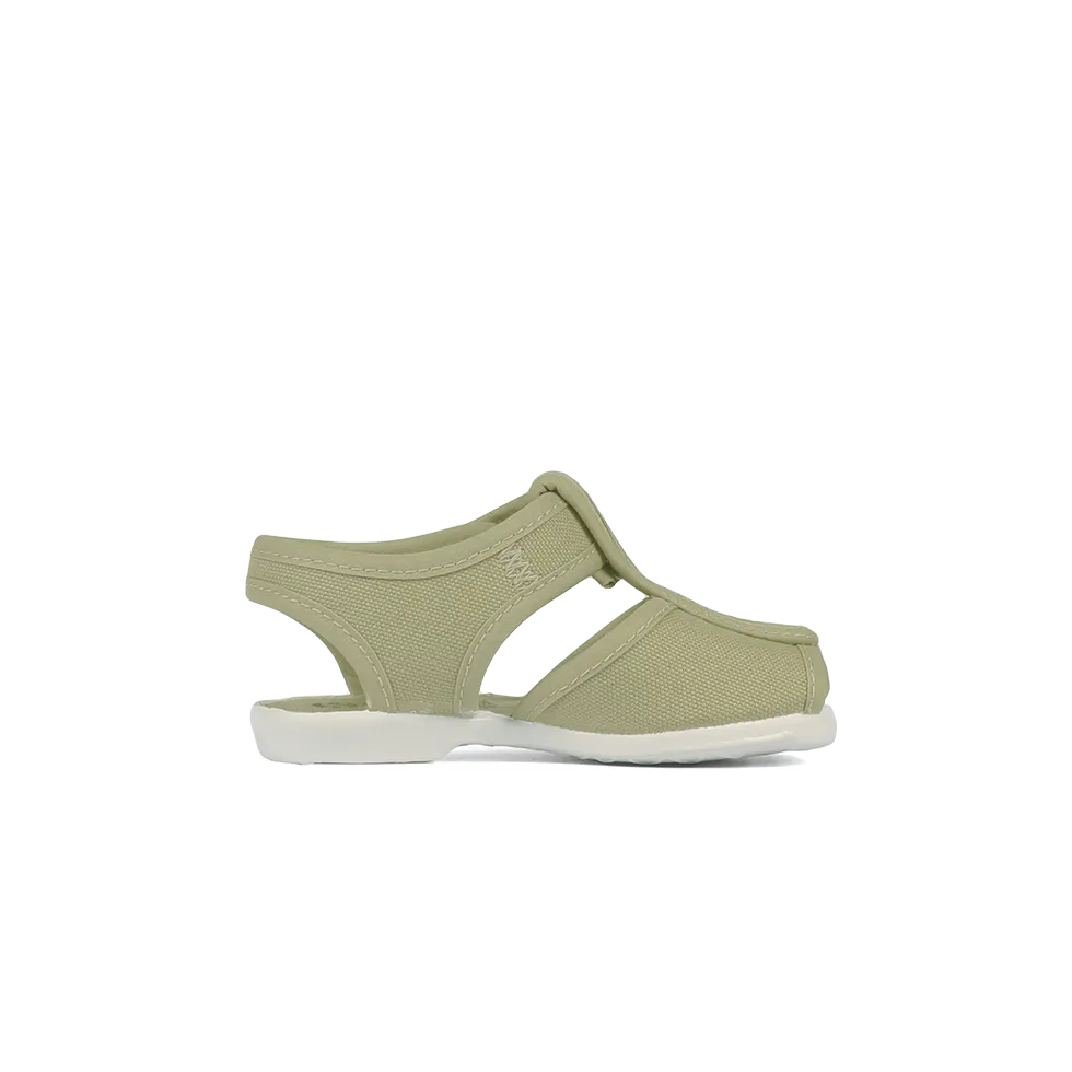 Superga X Drea Chong 1200 Cotton Baby Sandal Green Sage