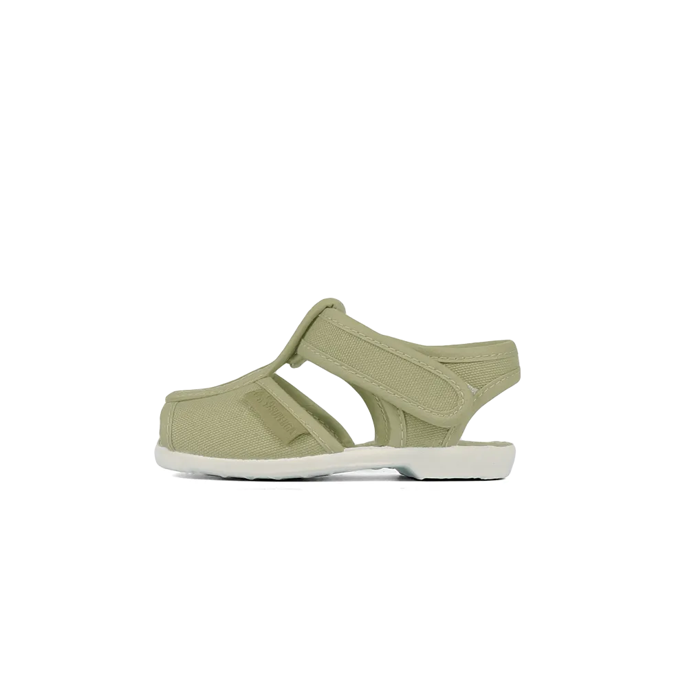 Superga X Drea Chong 1200 Cotton Baby Sandal Green Sage