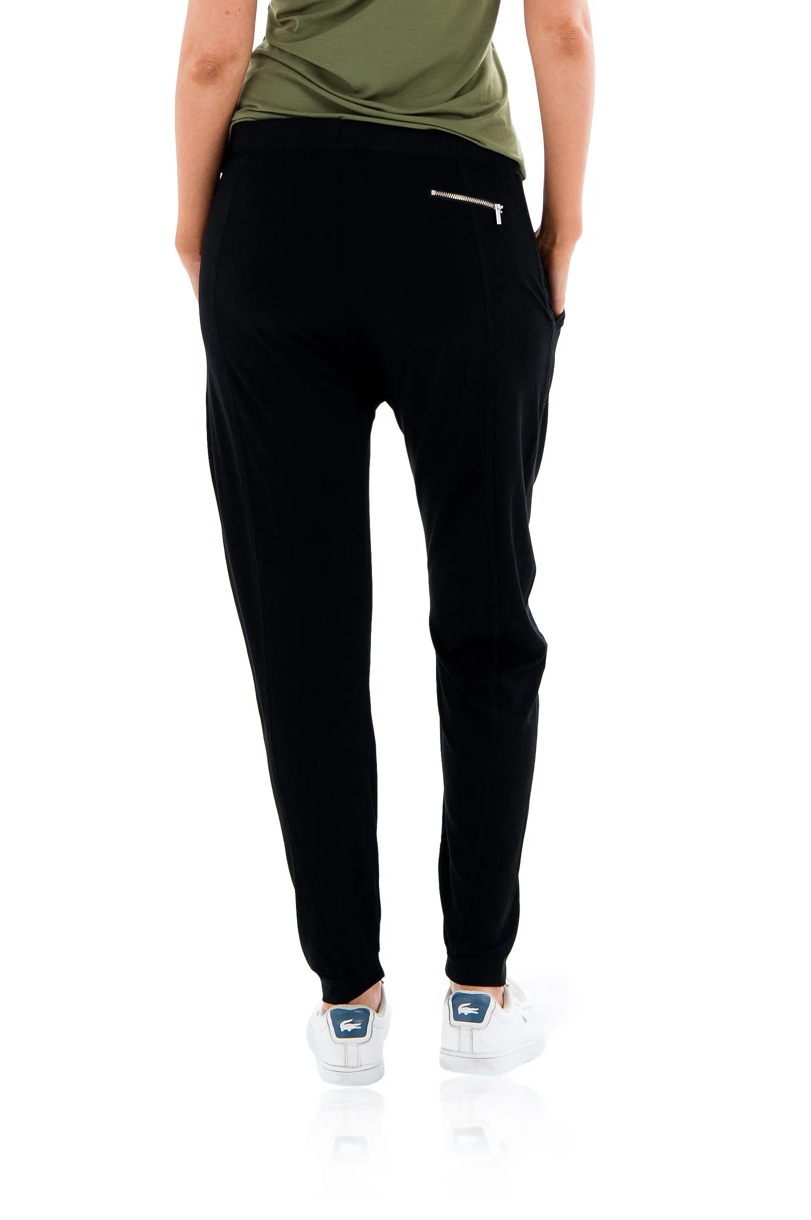 WILSON SLOUCH PANT - BLACK