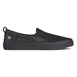 Women's Crest Twin Gore Animal Print Black (STS85924)